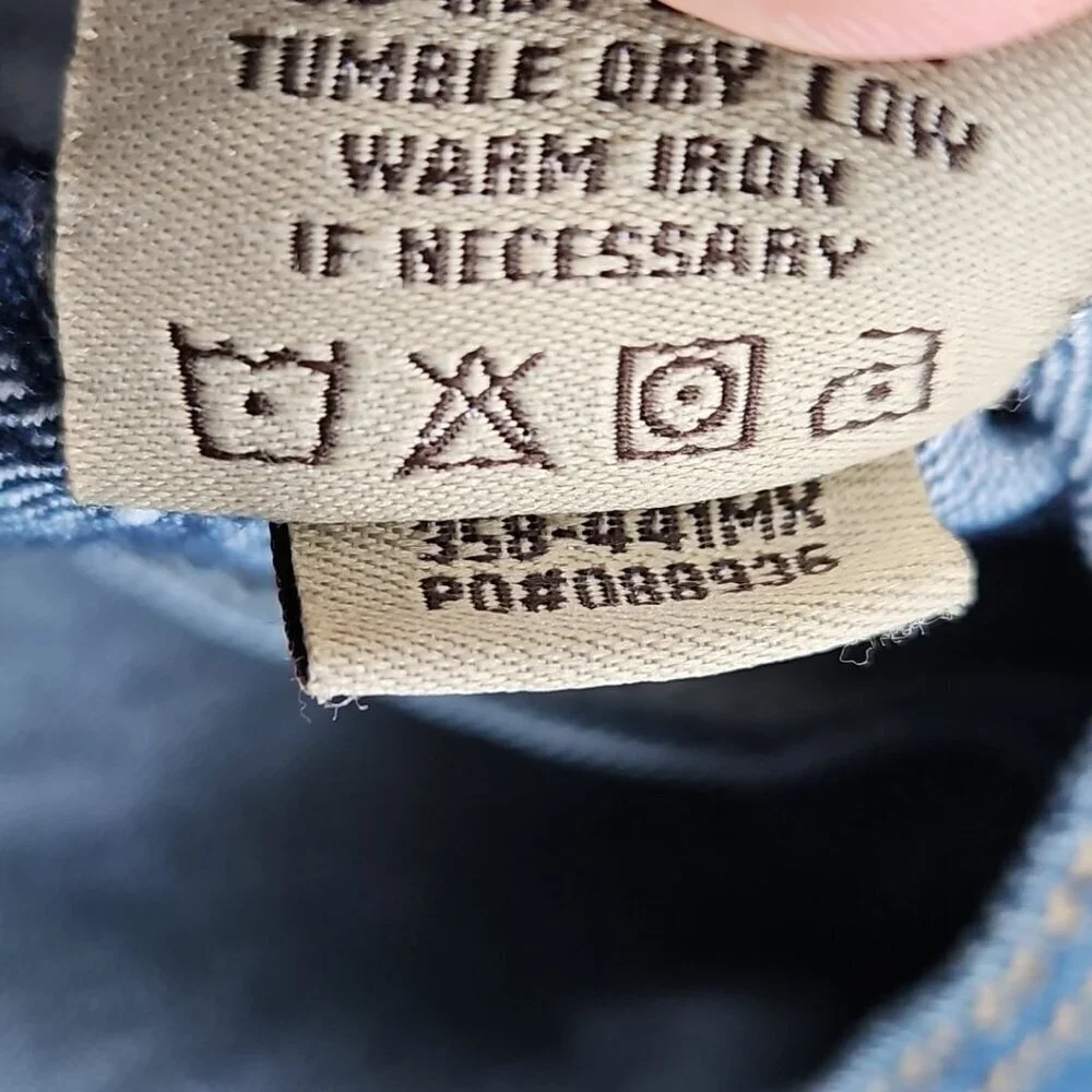 Jou Jou Premium Denim Collection Women's Small‎ Blue Jean Jacket Pockets EUC